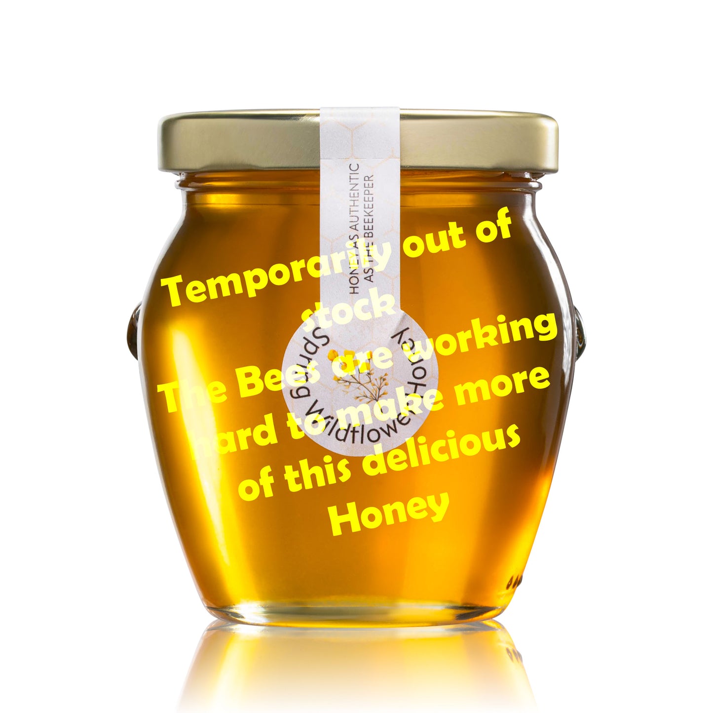 New Jersey Local Raw Spring Wildflower Honey Nt. Wt. 10oz
