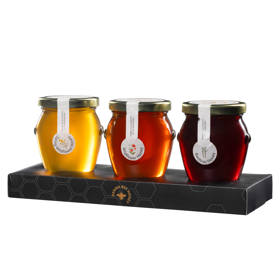 A Signature Trio Gift Set of 3 10 oz. Local Honey